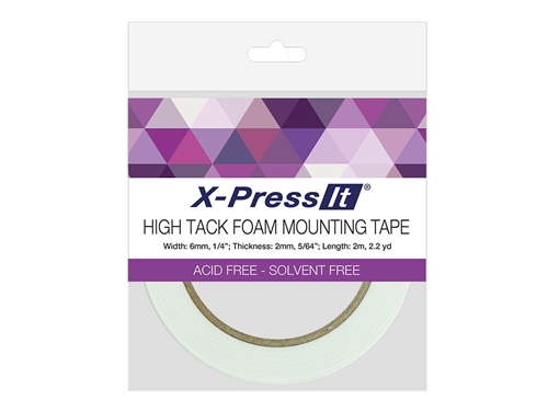 X-Press It High Tack Foam Tape (1/4 inch x 2.2yds)
