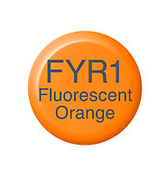Copic Ink FYR1 Fluorescent Orange