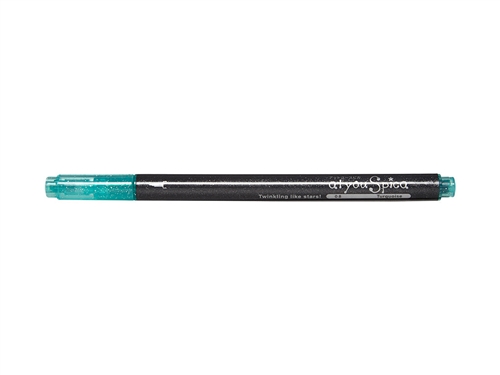 Turquoise Glitter Pen