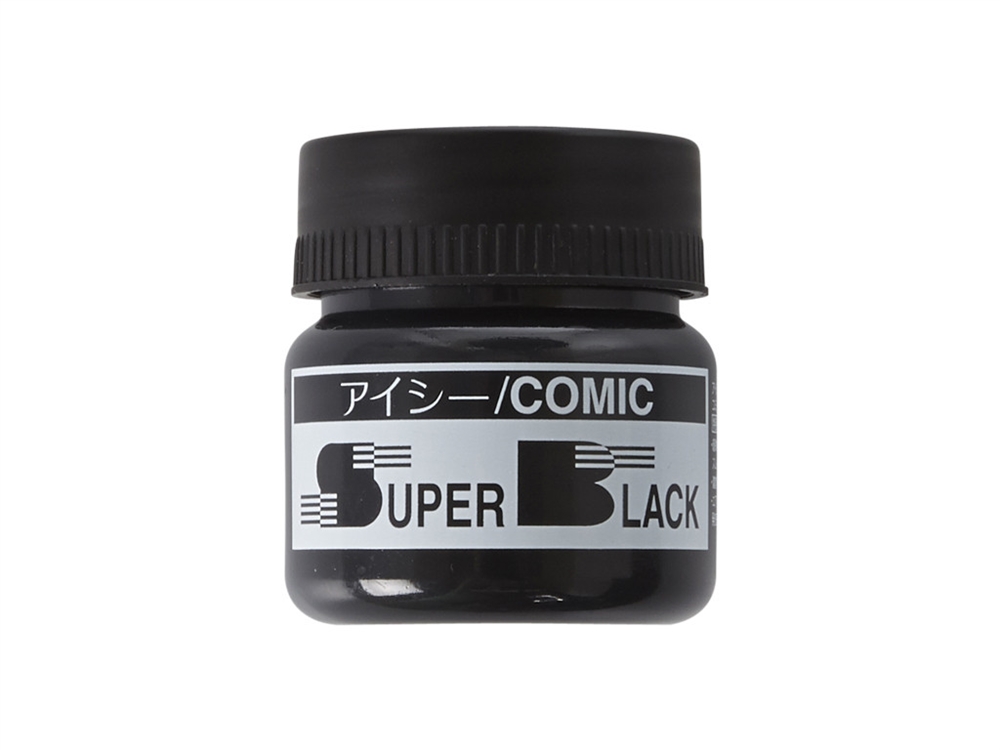 IC Comic Super Black Ink 30cc
