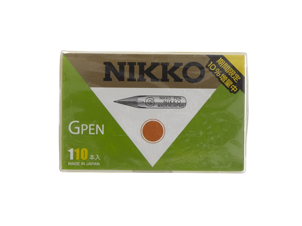 Tachikawa Pen Nib Holder(T-40) + Nikko G Pen Nib Pack of 10