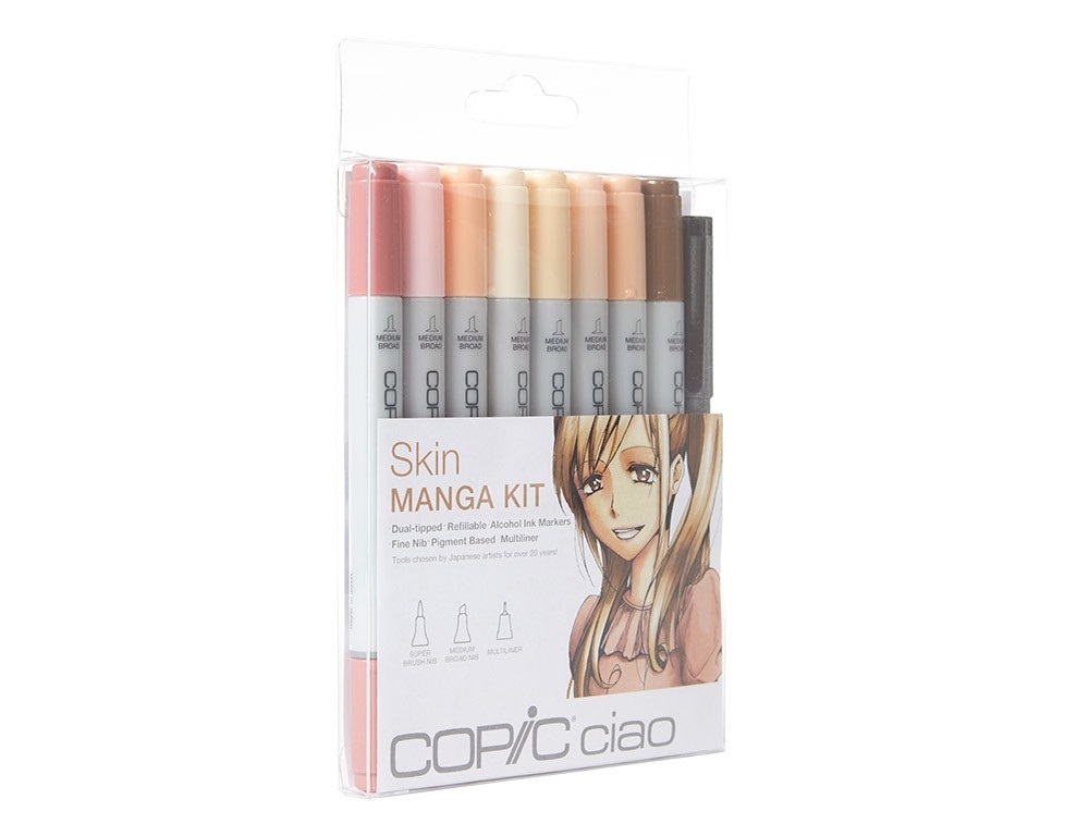 Copic : Ciao Marker : Skin Tones : Set of 12