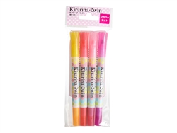 Flower 4 piece 2win Scented Water-based Marker Set