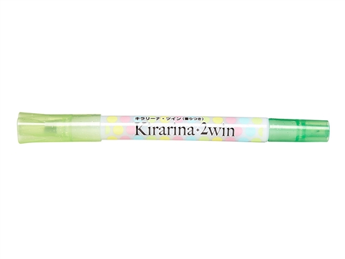 Light Green 2win Marker Kirarina Scented Water-Based Marker
