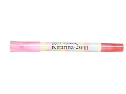 Light Pink 2win Marker Kirarina Scented Water-Based Marker