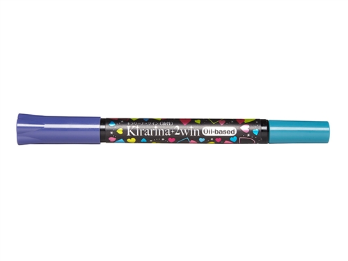 Kirarina 2Win Royal Blue Oil Based Marker