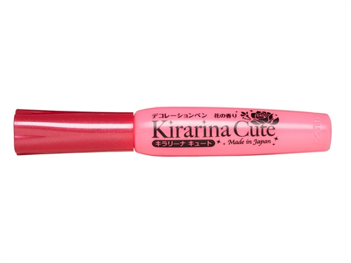 Kirarina Cute Bright Pink Scented 3D Puff Paint Pen