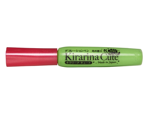 Kirarina Cute Kira-kira Green Scented 3D Puff Paint Pen