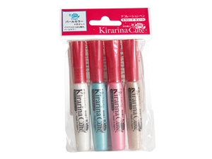 Kirarina Cute 4pc Pearl Scented Pen Set