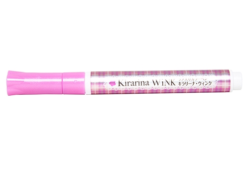 Kirarina Wink Purple Glitter Pen