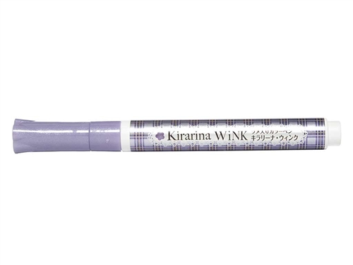 Kirarina Wink Violet Glitter Pen