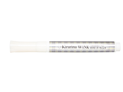 Kirarina Wink White Pearl Glitter Pen