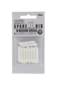 COPIC Sketch Marker Nibs Medium Broad (Set of 10)