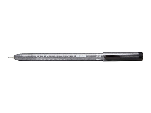 MLB03 Copic Multiliner Black 0.3 Inking Pen