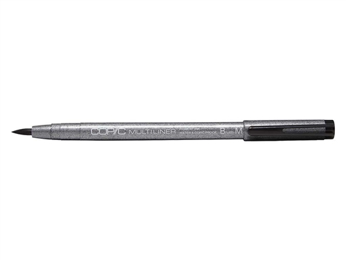 MLBM Copic Multiliner Black Brush Medium Inking Pen