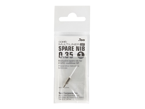 COPIC Multiliner SP Nibs Size 0.35 (Pack of 1 Nib)