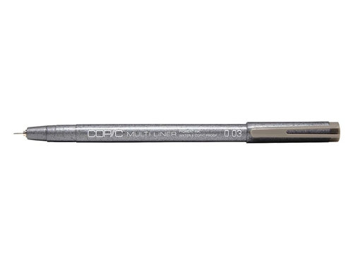 Copic Multiliner Warm Gray 0.03mm Inking Pen