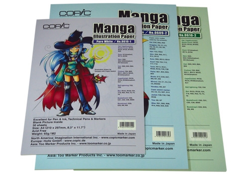 Copic Manga Illustration Paper [Natural White] Size B4