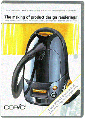 COPIC - The Making of Product Design Rendering DVD - Volume 2