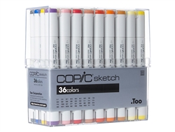 Copic Sketch Markers: 36 Color Set