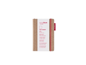 senseBook 4x6 Red Rubber Blank