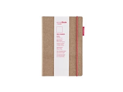 senseBook 6x8 Red Rubber Blank