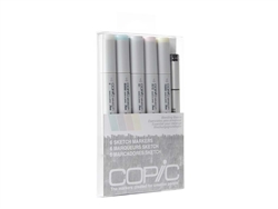 Copic Sketch Set of 6 Markers - Blending Basics