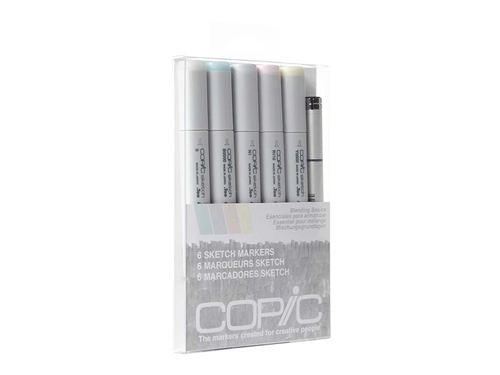  Copic Markers SB24 24-Piece Sketch Set, Basic