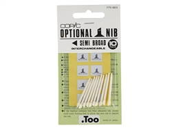 COPIC Classic - Marker Replacement Nibs - Semi Broad (Set of 10)