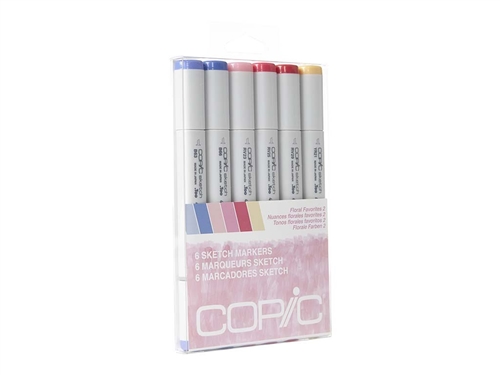 Copic Sketch Markers: 24 Color Manga Wallet Set A