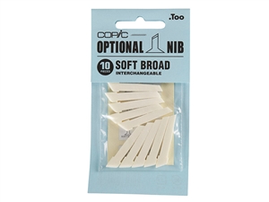 Classic Copic Marker Nibs Soft Broad (Set of 10)