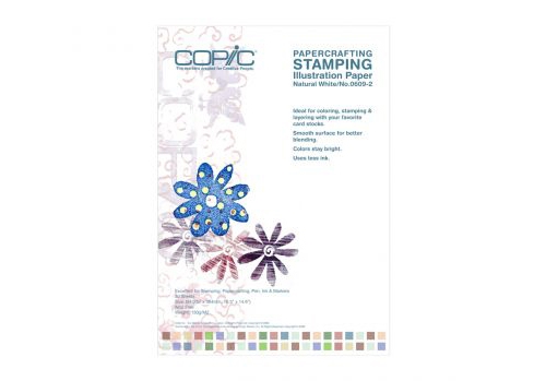 Copic Stamping Illustration Paper [Natural White] Size A4