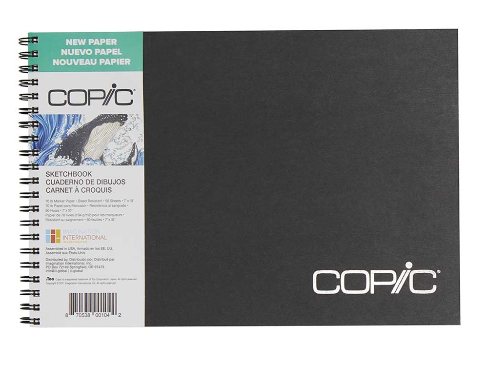 New, Size S (148mm x 185mm) COPIC TOO Paper Selections Sketchbook