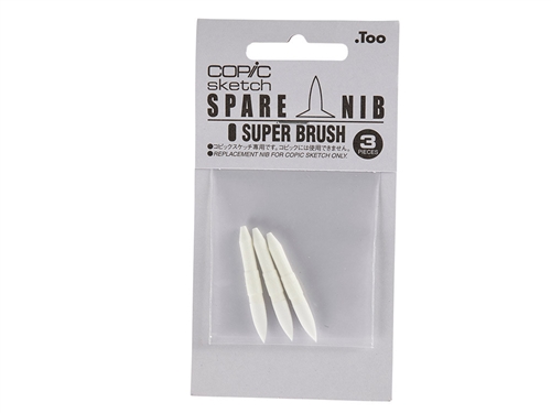 COPIC Sketch Marker Nibs - Super Brush (Set of 3)