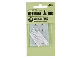 COPIC Classic Marker Nibs Super Fine (Set of 10)