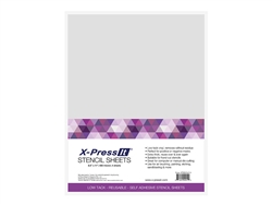 X-Press It Stencil Sheets 8.5 inchx11 inch (4 sheets)