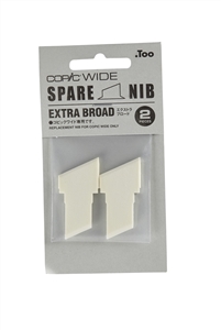 COPIC Wide Marker Nibs - Extra Broad (Pack of 2)