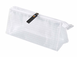 COPIC Zipper Pouch - small marker storage travel bag case clear ~7x2.5x2.5 inch