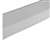 Frost King DS101WH Door Sweep, 36 in L, 1-1/2 in W, PVC Flange