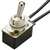 Gardner Bender GSW-18 Toggle Switch, 125/250 VAC, SPST, Lead Wire Terminal, Steel Housing Material, Silver