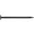 ProFIT 61078 Drywall Nail, 1-1/4 in L, Steel, Brite, Flat Head, Round Shank, 1 lb