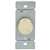 Eaton Wiring Devices RI06PL-V-K Rotary Dimmer, 120 V, 600 W, Halogen, Incandescent Lamp, 3-Way, White