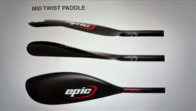 BUY THE NEW Epic MID TWIST Wing Kayak Paddle at Paddle Dynamics