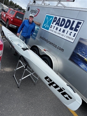 Epic V8 Elite Surfski Kayak at Paddle Dynamics