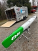 Nordic Kayaks (NK) Squall 580 CarbonLite  White /  Green Nose Surfski Kayak for sale at Paddle Dynamics
