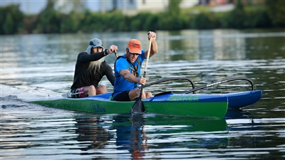 Ozone Ballare 2 Person Outrigger Canoe, buy at Paddle Dynamics