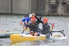 Outrigger Zone (Ozone) Gemini OC2 Outrigger Canoe at Paddle Dynamics/Ozone Midwest