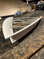 Ozone made Puakea Designs Outrigger Canoe Splash Guard at Paddle Dynamics/Ozone Midwest