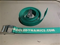 Paddle Dynamics  1"x10' Heavy Duty Polyester tie down straps for canoes and kayaks, the strongest on the market!