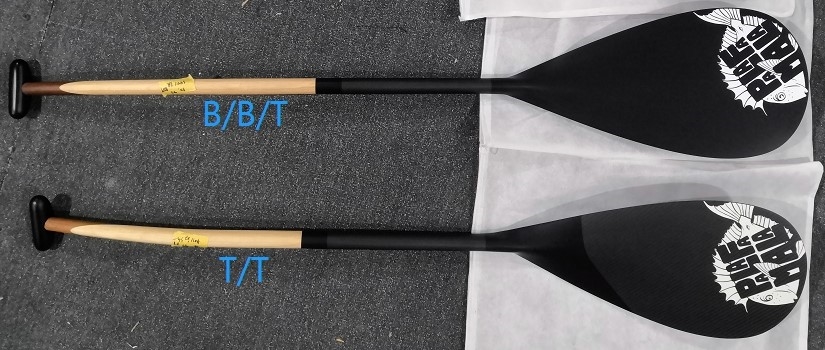 Understanding the construction of a paddle
